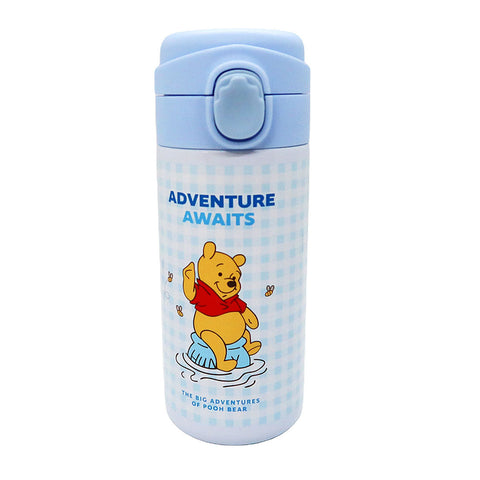 [DISNEY] Pooh One Touch Tumbler - 300ml (Blue)