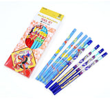 [ELFB] Pika monster W B Lead Wooden Pencil Set - 1 pack