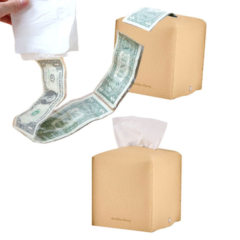 [GASHINASTORY] Tissue Box Holder (Cream Beige)