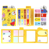 [LINEFREINDS] B.T.S. B.T.21 Sticky Memo Note Pad with Photocards (Yellow)