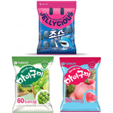 [ORION] Korean Favorite Fruit Flavor Soft Candy 3 Pack (My Gummy Peach + Green Grape + Strawberry Orange)