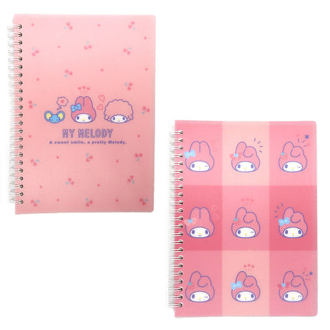 [SANRIO] My Melody A5 Spiral Notebook, 80 Sheets 2pcs