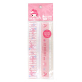 [SANRIO] My Melody Kawaii 15cm Straight Plastic Ruler - 2Pcs