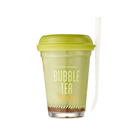 [Etude House] Bubble Tea Sleeping Pack 100g - Green Tea