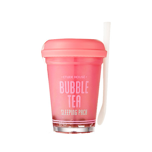 [Etude House] Bubble Tea Sleeping Pack 100g - Strawberry Tea