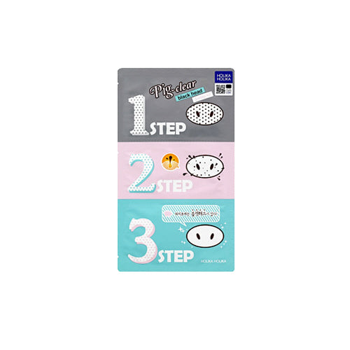 [Holika Holika] Pig Clear Black Head 3-Step Kit