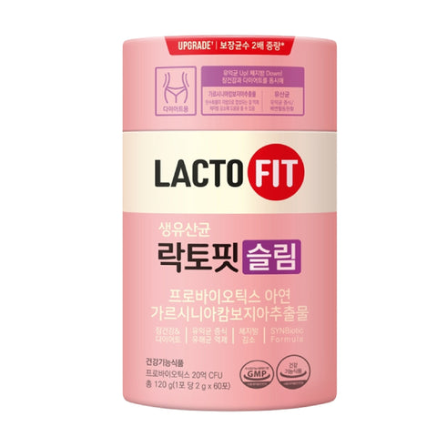 LACTO-FIT Probiotics Slim Powder Lactobacillus (Renewal) - 2000g / 60 Sticks