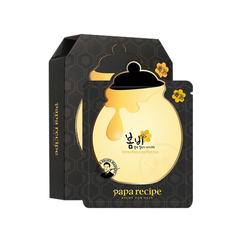 [Papa Recipe] Bombee Honey Mask Pack, Black, 25g, 10 Each