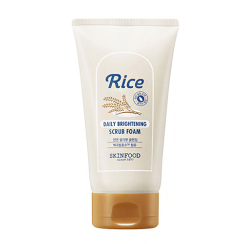 [Skinfood] RICE BRIGHTENING SCRUB FOAM