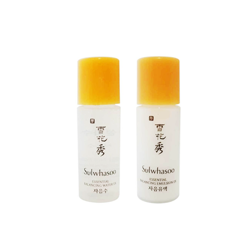 [Sulwhasoo] Essential Balancing Water EX & Emulsion EX Sample Set (5ml X 20pcs)