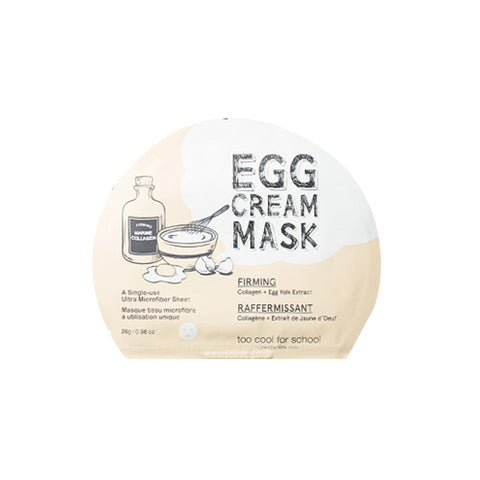 [Too Cool for School] EGG CREAM MASK FIRMING