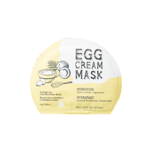 [Too Cool for School] EGG CREAM MASK HYDRATION